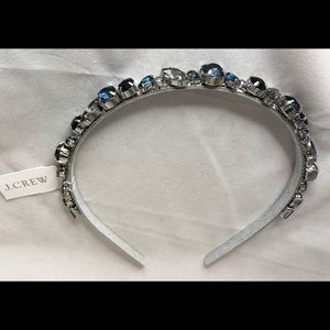 NWT Jcrew Jeweled headband (midnight forest)